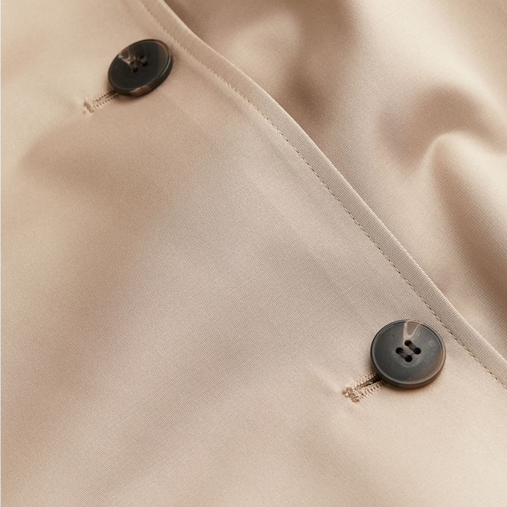Oversized Double Breasted Trench Coat - Picture 6 of 6